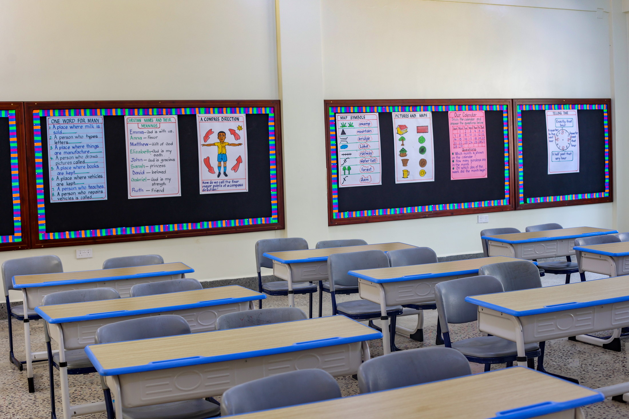 Learning in Class at BackBay School